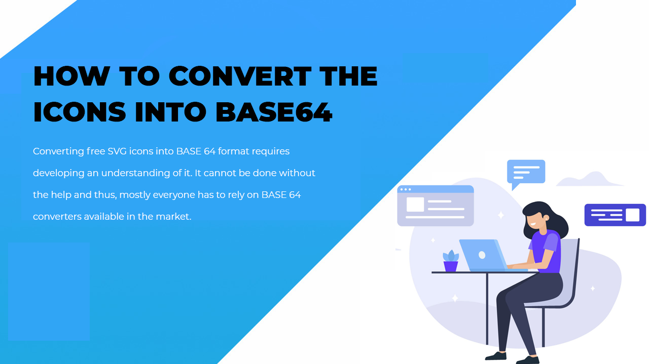 convert the icons into BASE64