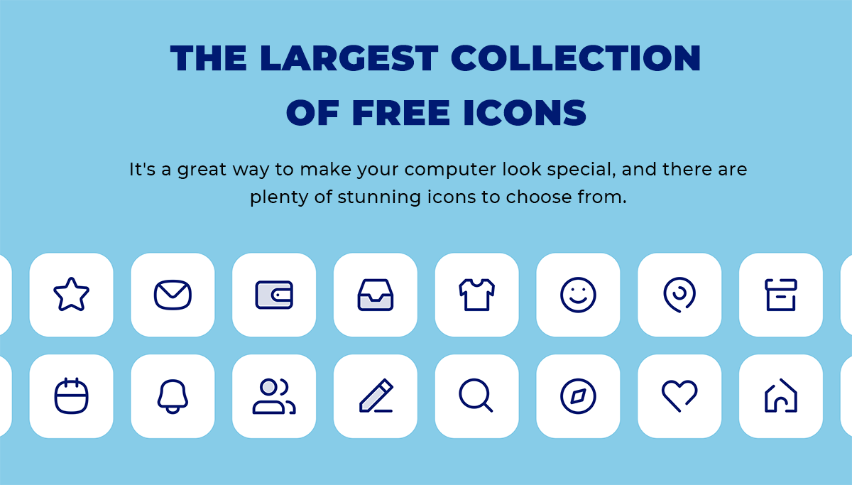 Free icons