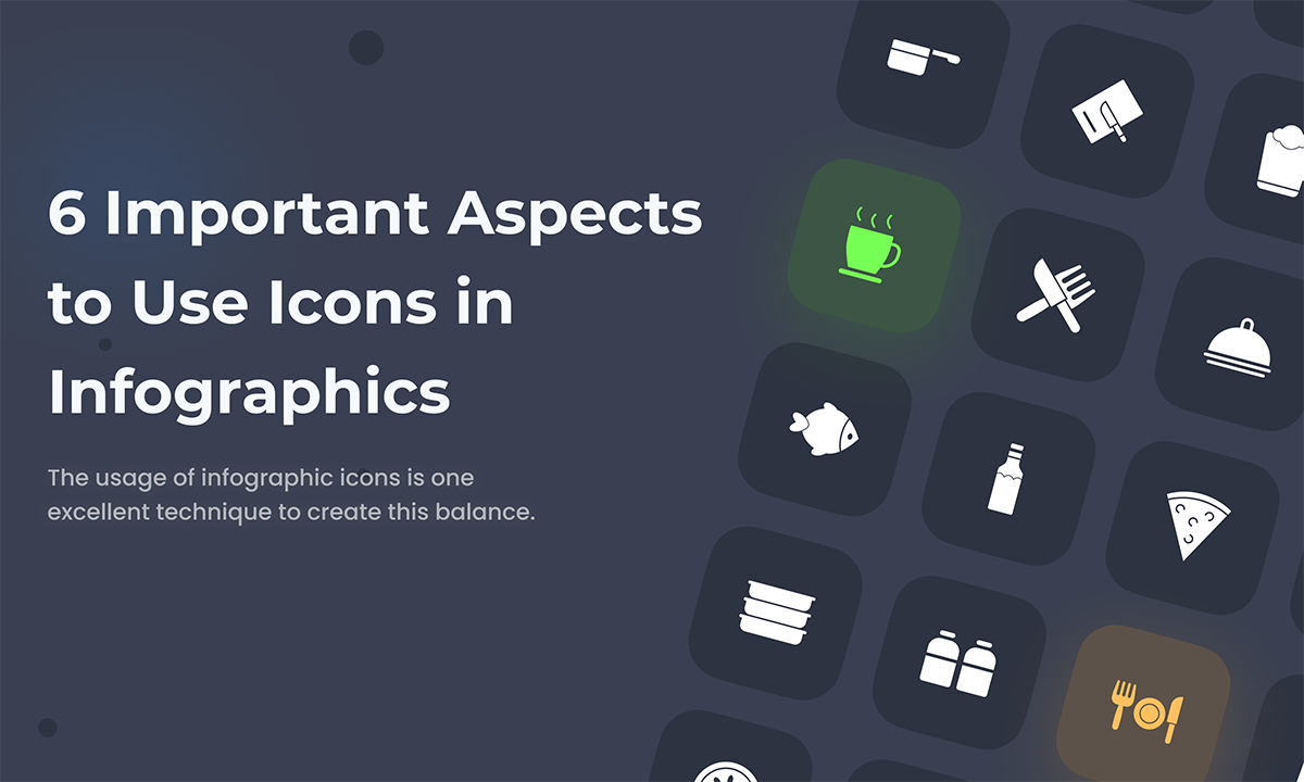 Icons infographics