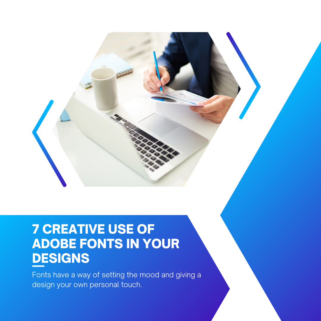 Use of Adobe fonts 