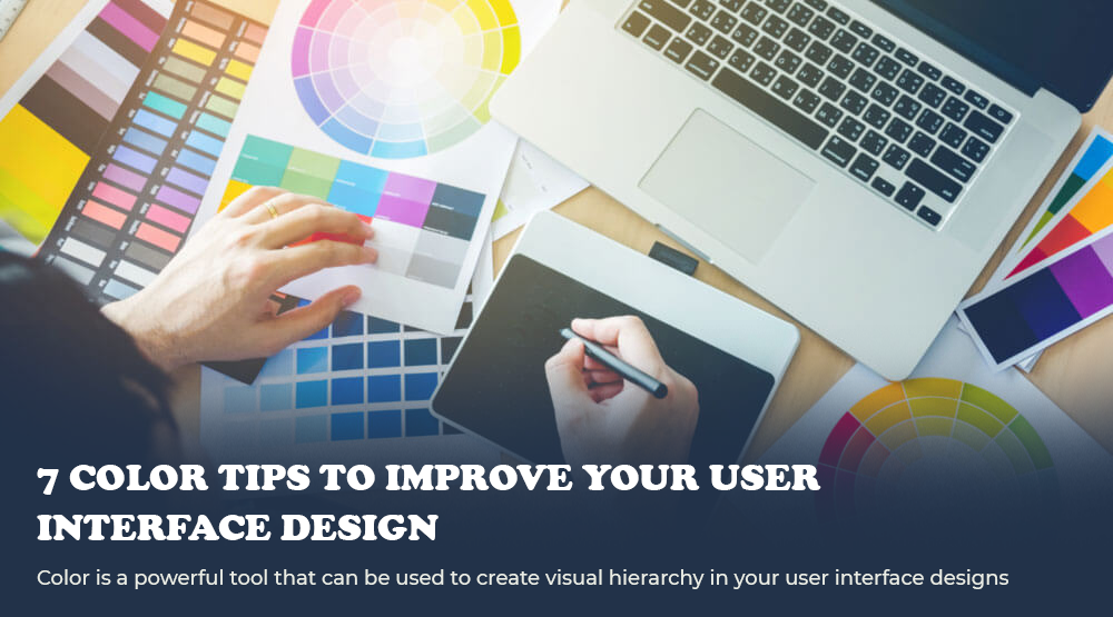Color tips to improve UI/UX